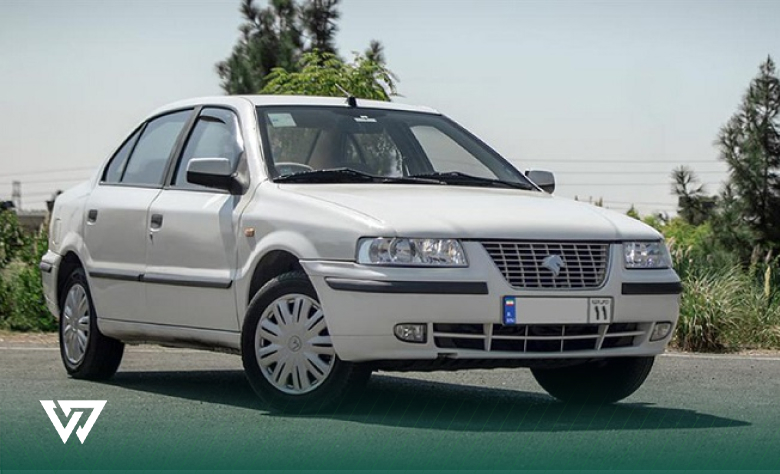 سمند LX EF7 پایه گازسوز