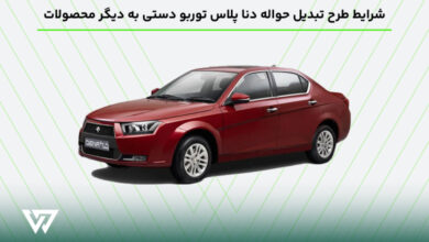 شرایط طرح تبدیل حواله دنا پلاس توربو دستی به دیگر محصولات