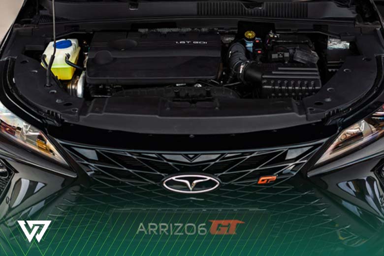 حجم موتور آریزو 6 GT