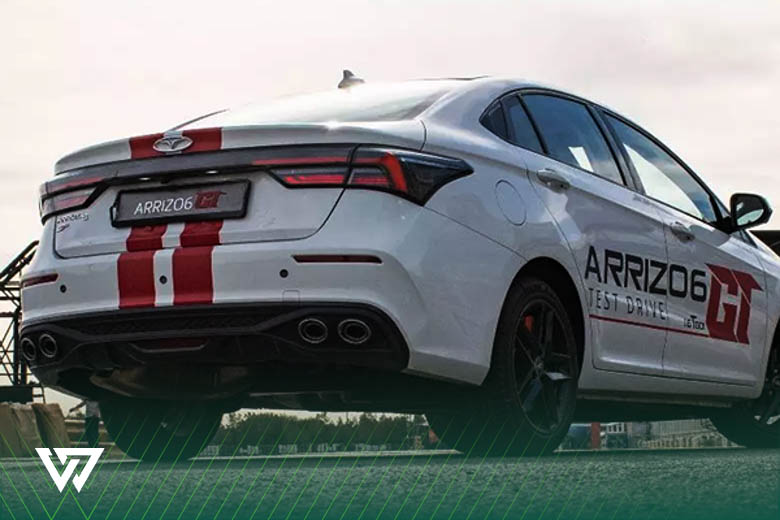 بررسی حجم صندوق عقب آریزو 6 GT
