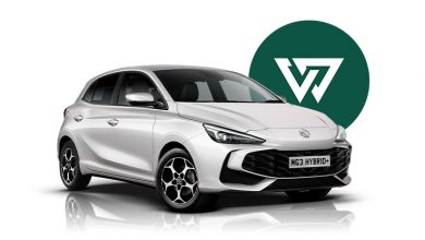 رونمایی از MG 3 HEV هیبرید در نمایشگاه خودرو تهران