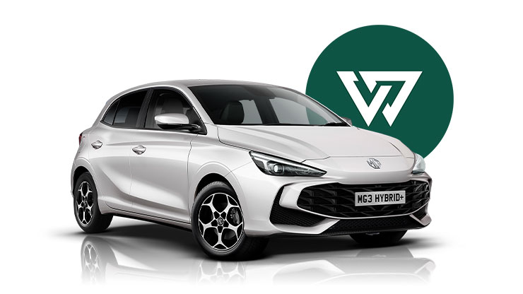 رونمایی از MG 3 HEV هیبرید در نمایشگاه خودرو تهران