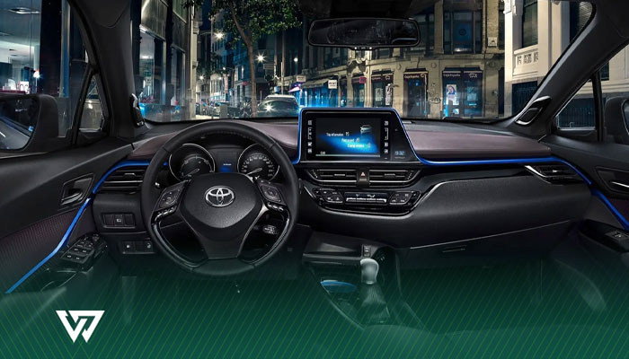 امکانات داخلی تویوتا C-HR