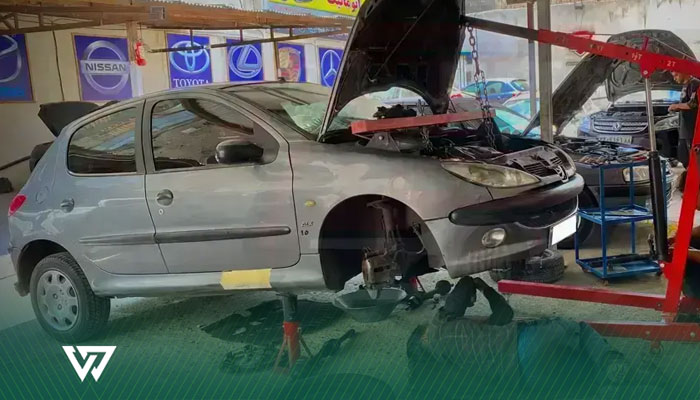 مشکلات و تعمیرات رایج پژو 206