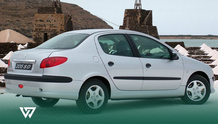 امکانات ایمنی پژو ۲۰۶ SD V8