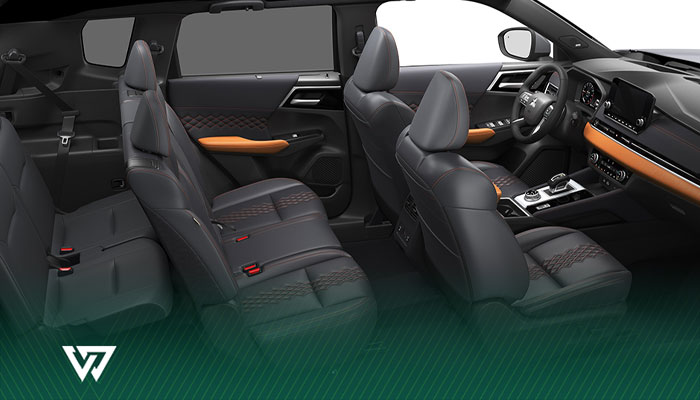 امکانات تیپ P-Line اوتلندر ۲۰۲۴ (فول‌آپشن و خانوادگی)