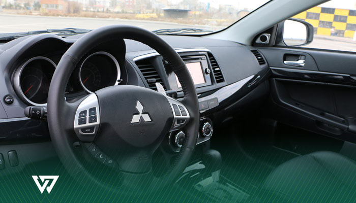 صدای موتور میتسوبیشی لنسر داخل و خارج کابین