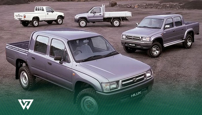مقایسه نسلهای تویوتا هایلوکس در ایران