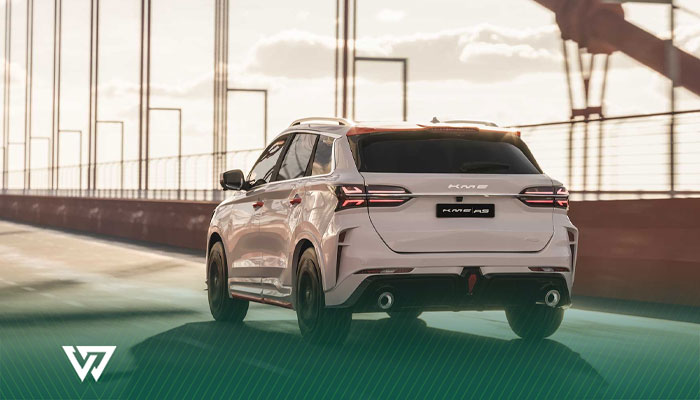 نوع موتور و آرایش سیلندرها در کی ام سی A5