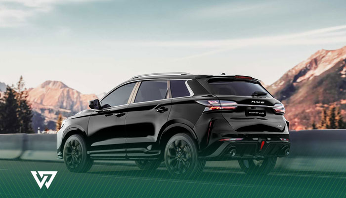 امکانات و آپشن های کی ام سی A5 کرمان موتور