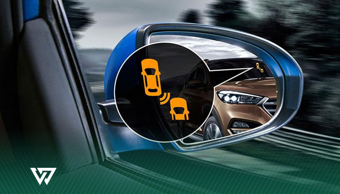 محل دقیق سنسورهای رادار نقطه کور در اوتلندر