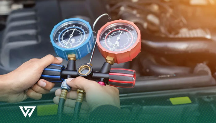 حجم گاز کولر و روغن کمپرسور