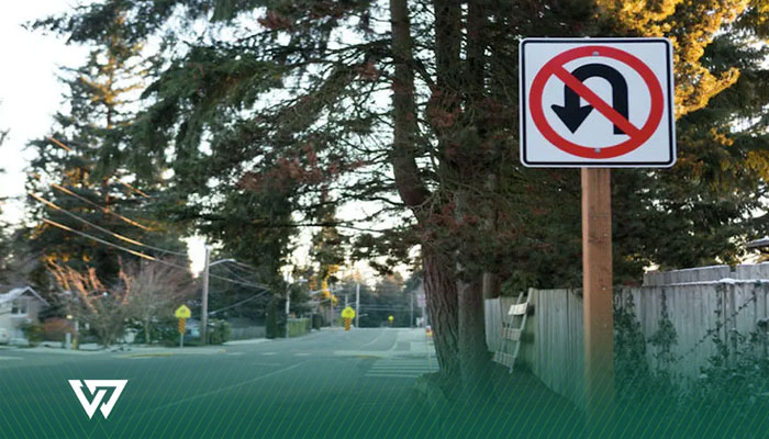 کجاها دور زدن ممنوع است؟