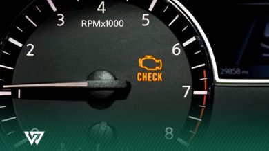 علت روشن شدن چراغ چک خودرو