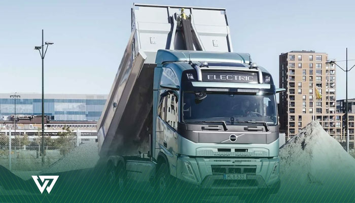 ظاهر کامیون برقی ولوو FH Aero Electric