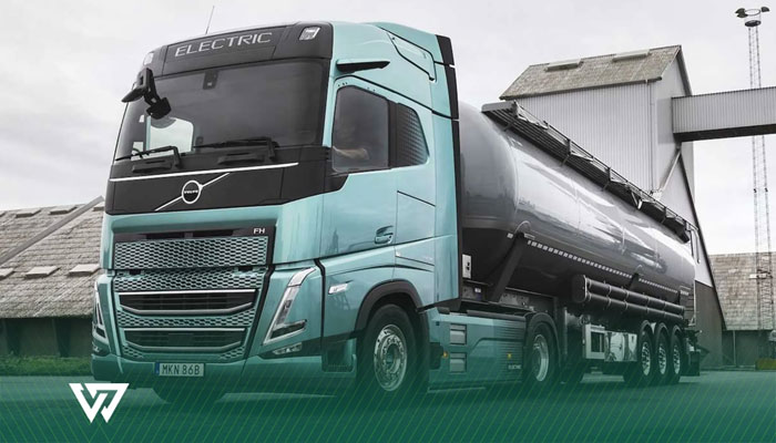 سیستم ایمنی کامیون برقی ولوو FH Aero Electric