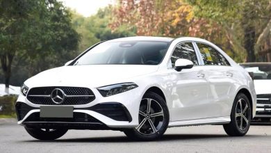 نمایش مرسدس بنز A200L در شوروم ایران‌مال