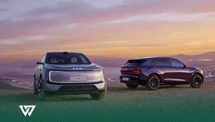 آئودی E7X؛ کراس‌اوور برقی آینده‌نگر AUDI با برد 750 کیلومتر و شارژ فوق‌سریع