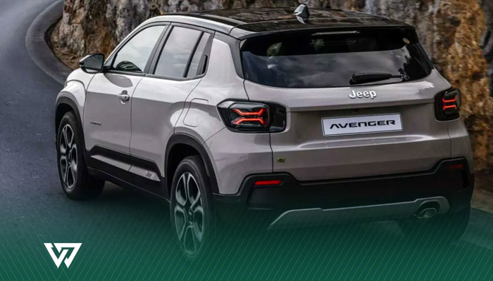 ابعاد و مشخصات بدنه Jeep Avenger