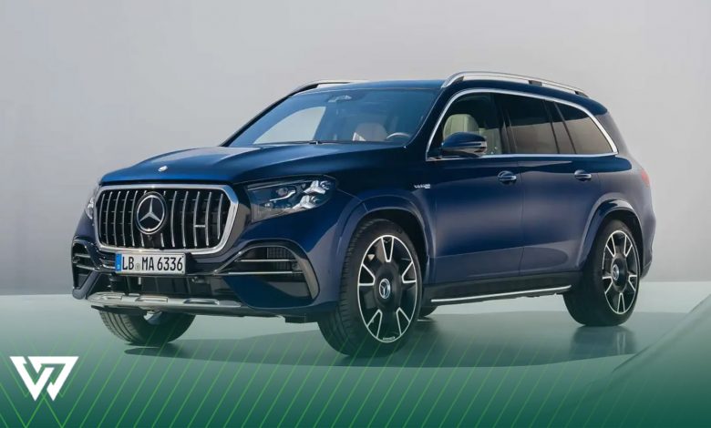 مرسدس 63 GLS مدل ۲۰۲۷؛ شاسیبلند هفتنفره AMG با موتور V8 جدید