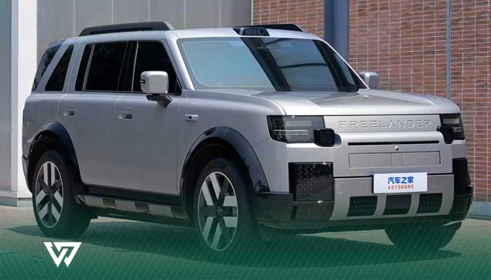 فریلندر ۸؛ شاسیبلند مشترک چری و جگوار لندرور با برد برقی ۲۲۱ کیلومتر