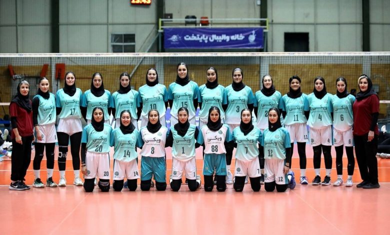 تیم والیبال بانوان ویکی پی برای حضور در لیگ آزاد تهران تشکیل شد