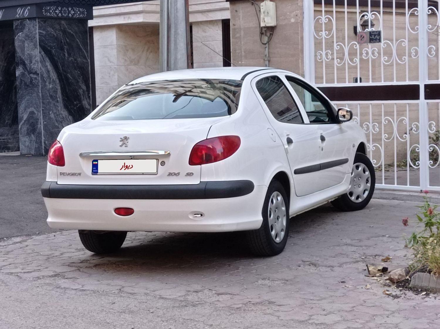 پژو 206 SD V8 - 1398