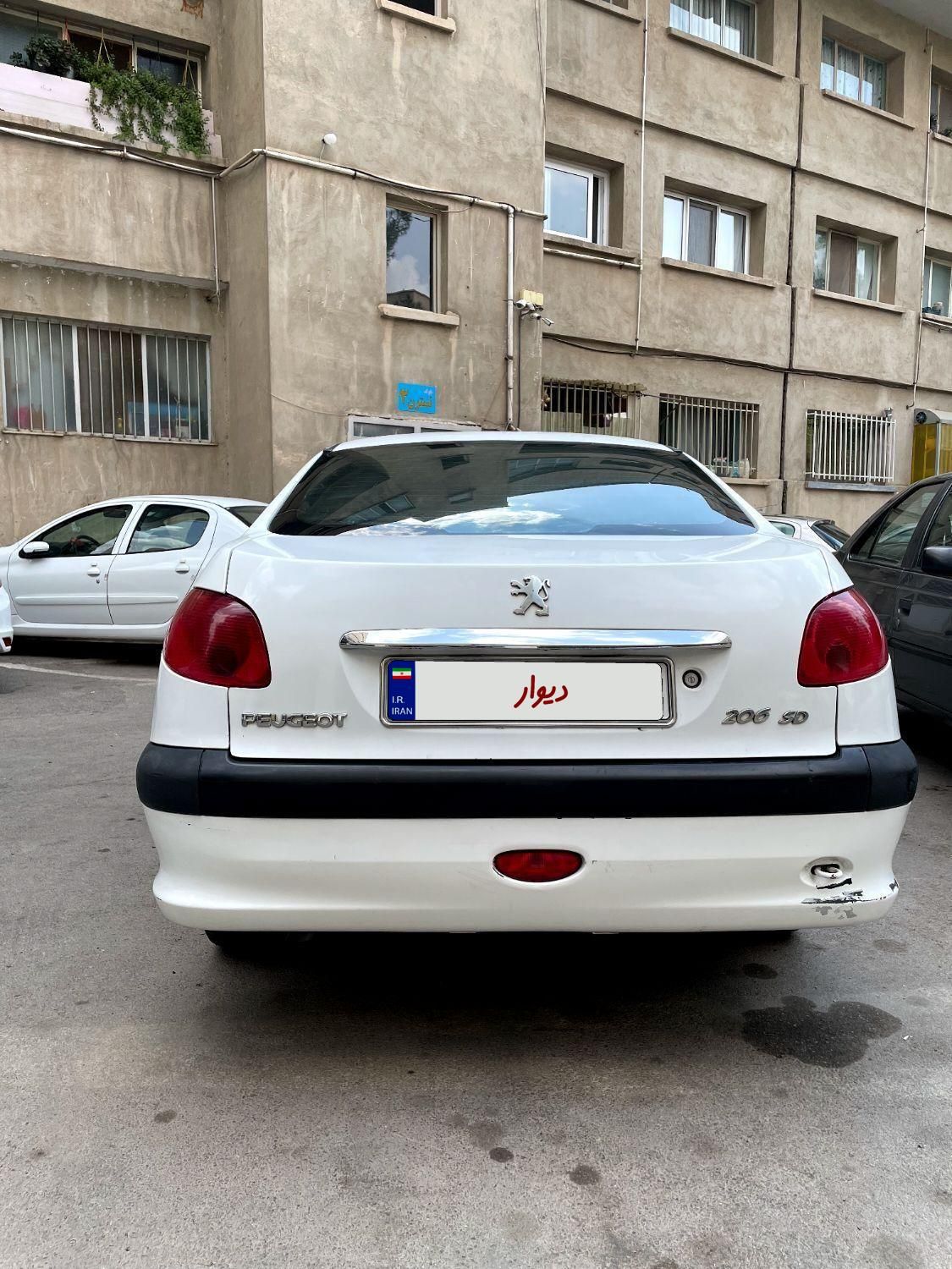 پژو 206 SD V20 - 1389