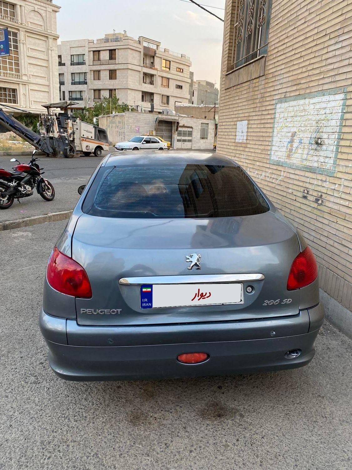 پژو 206 SD V8 - 1385