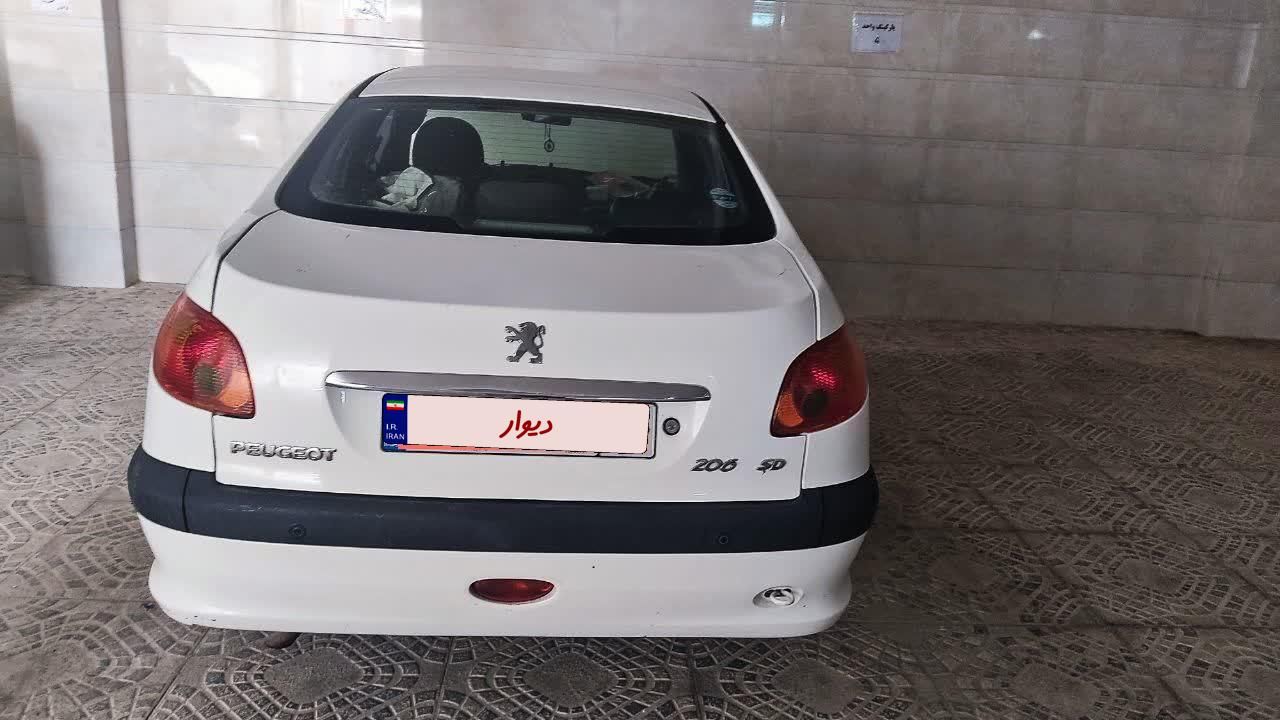 پژو 206 SD V8 - 1393