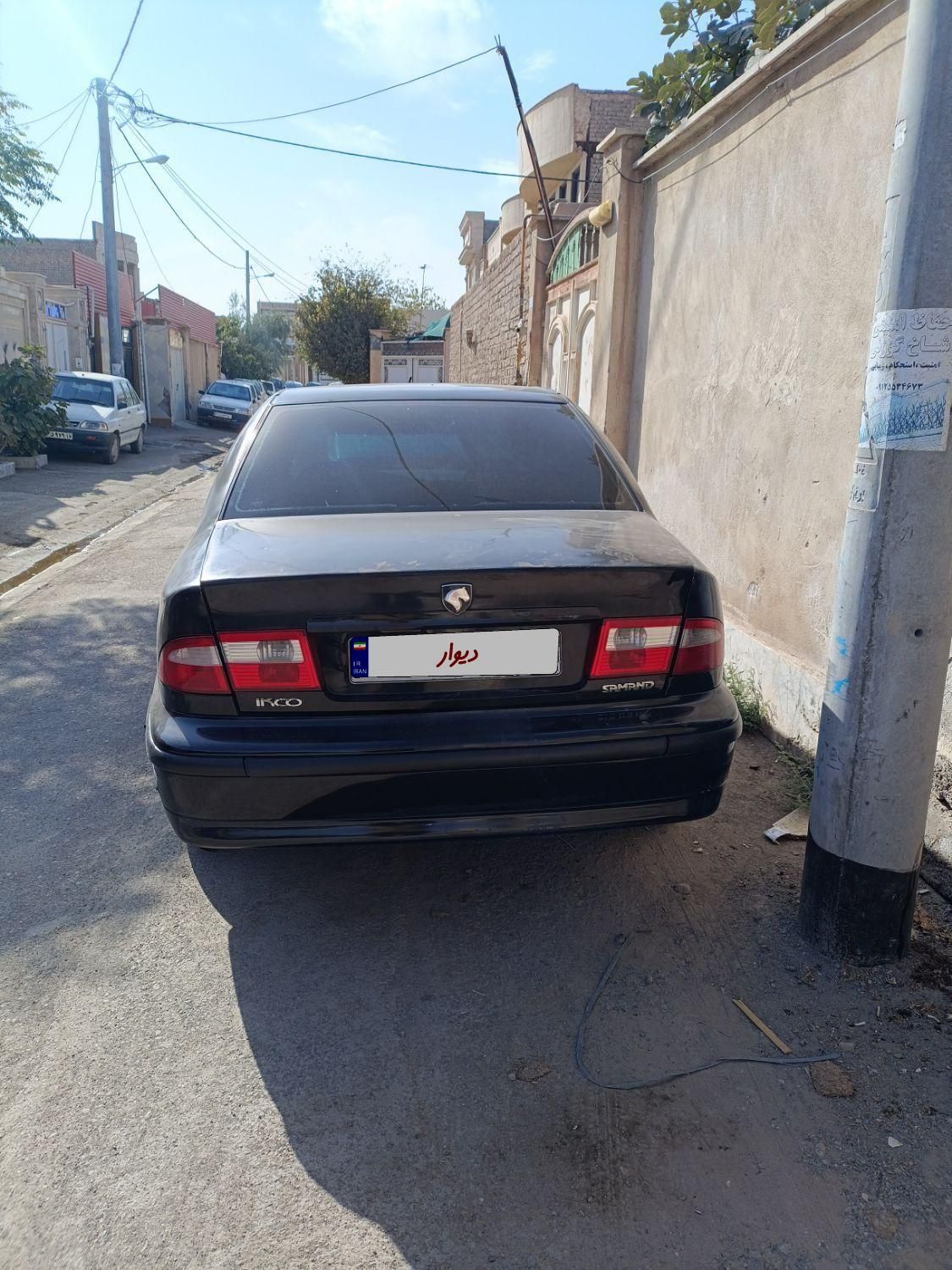 سمند LX EF7 دوگانه سوز - 1388