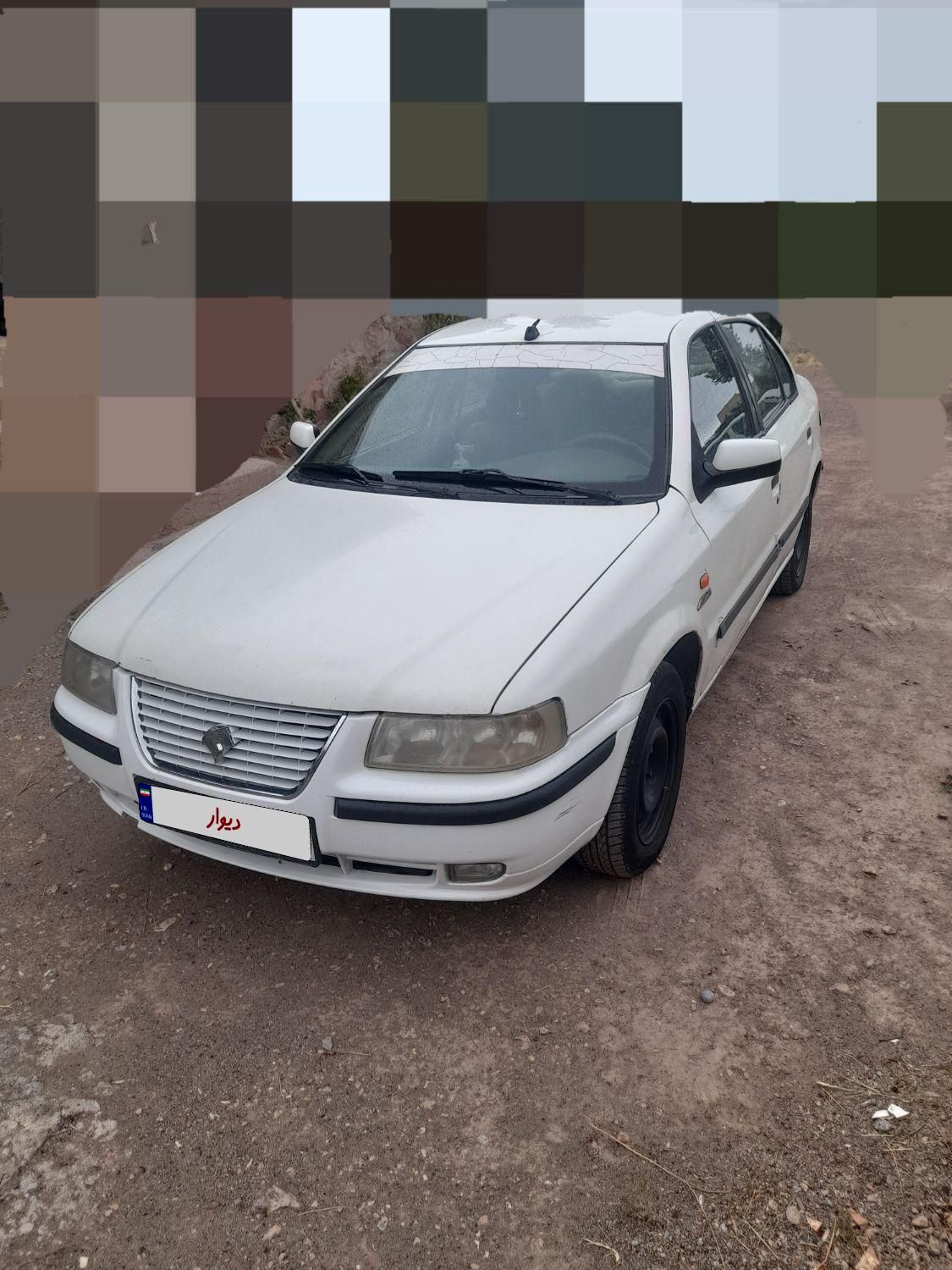 سمند LX EF7 دوگانه سوز - 1388