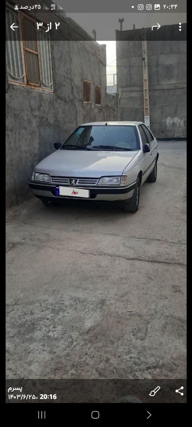 پژو 405 GL - دوگانه سوز CNG - 1399