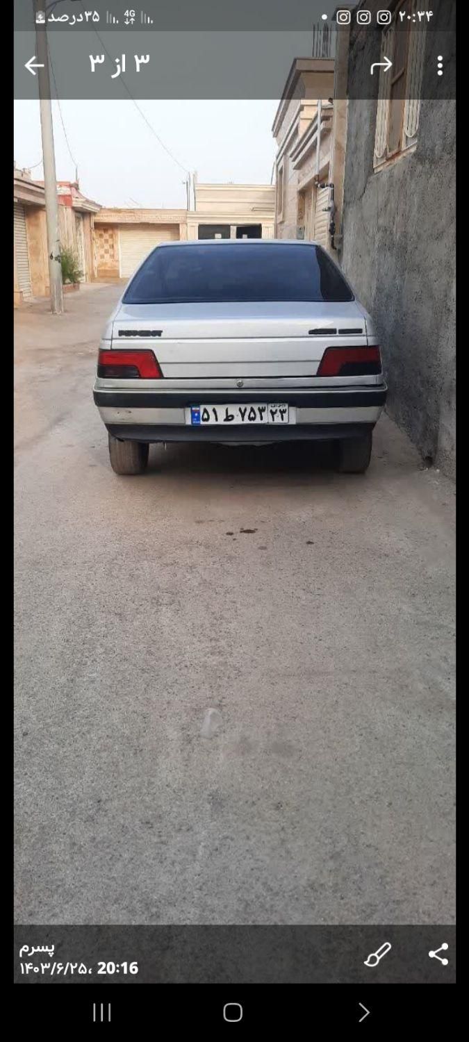 پژو 405 GL - دوگانه سوز CNG - 1399