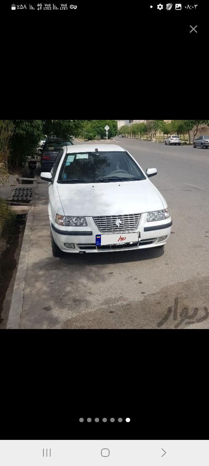 سمند LX EF7 دوگانه سوز - 1396