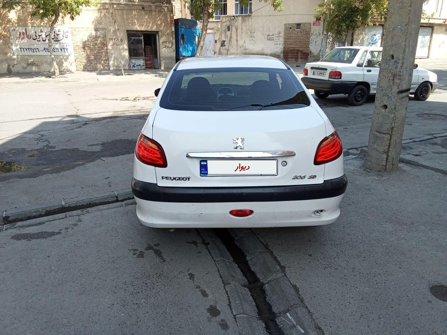 پژو 206 SD V8 - 1388