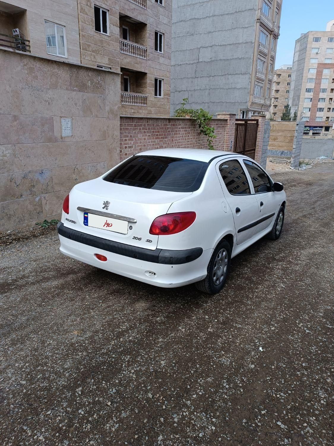 پژو 206 SD V8 - 1394