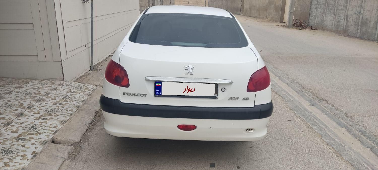 پژو 206 SD V8 - 1398