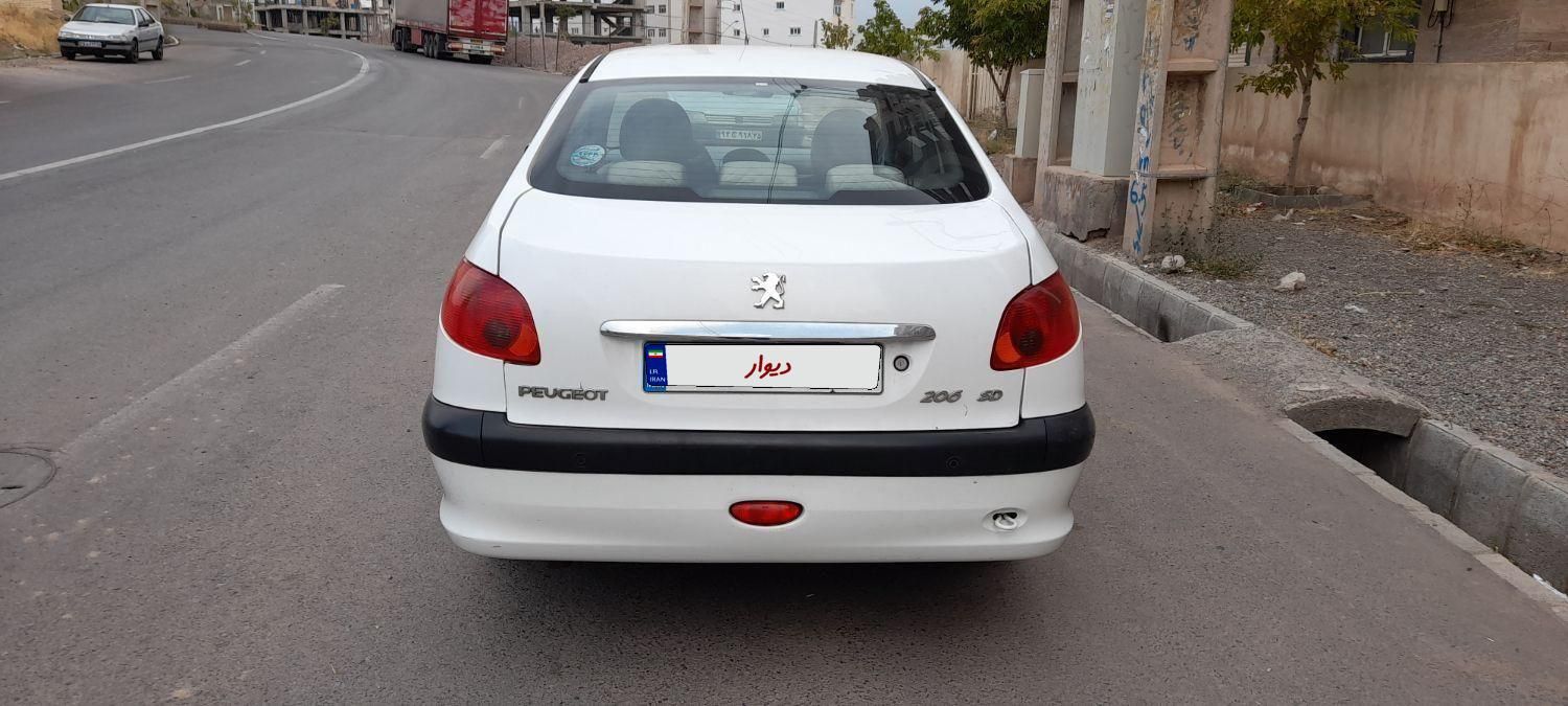 پژو 206 SD V8 - 1396