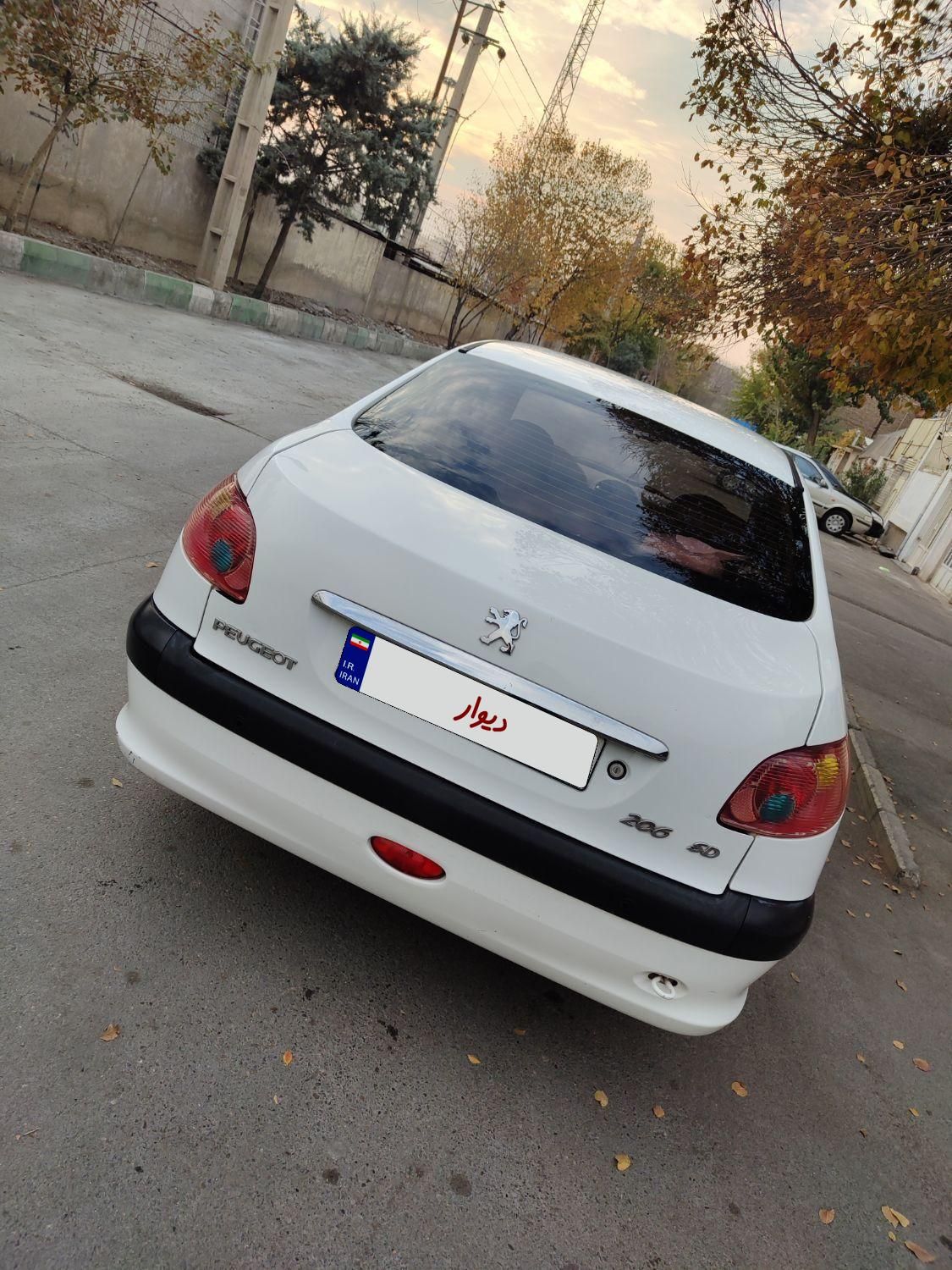 پژو 206 SD V8 - 1396