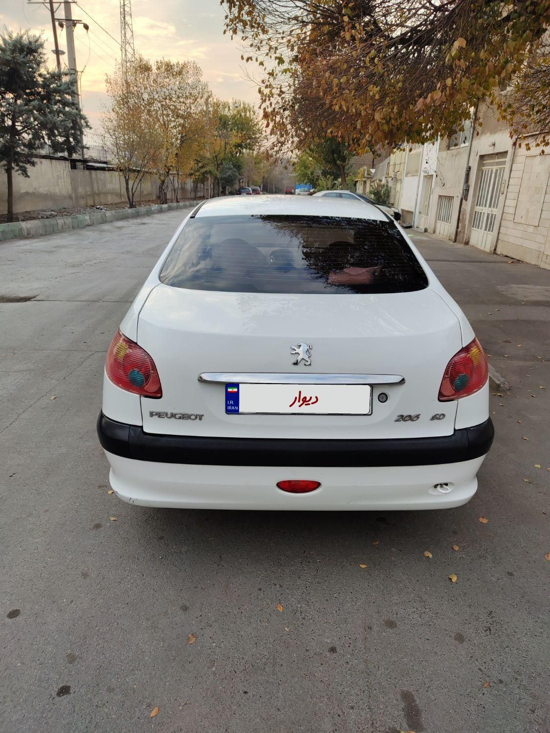 پژو 206 SD V8 - 1396