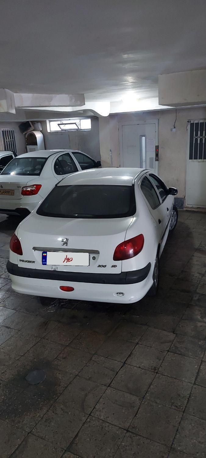 پژو 206 SD V8 - 1395