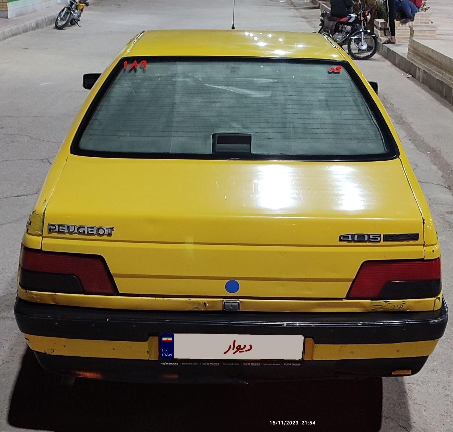 پژو 405 GLi - دوگانه سوز CNG - 1386