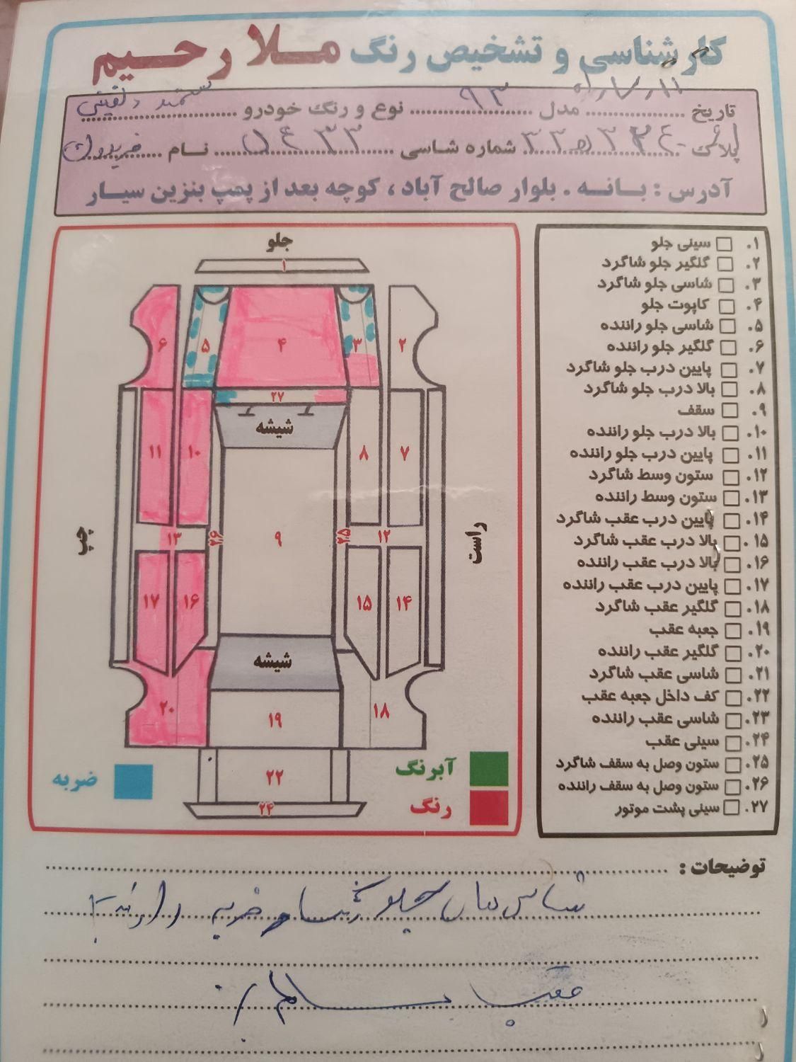 سمند سورن Elx - 1393