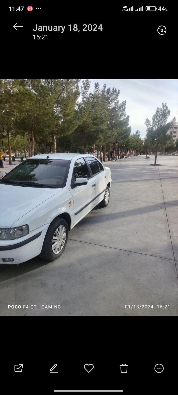 سمند LX EF7 دوگانه سوز - 1392