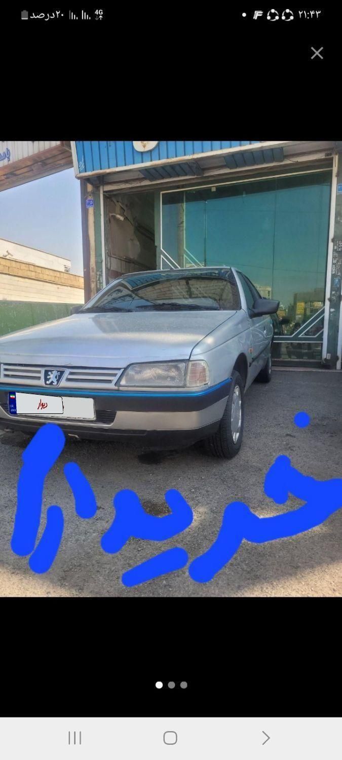 پژو 405 GL - دوگانه سوز CNG - 1389