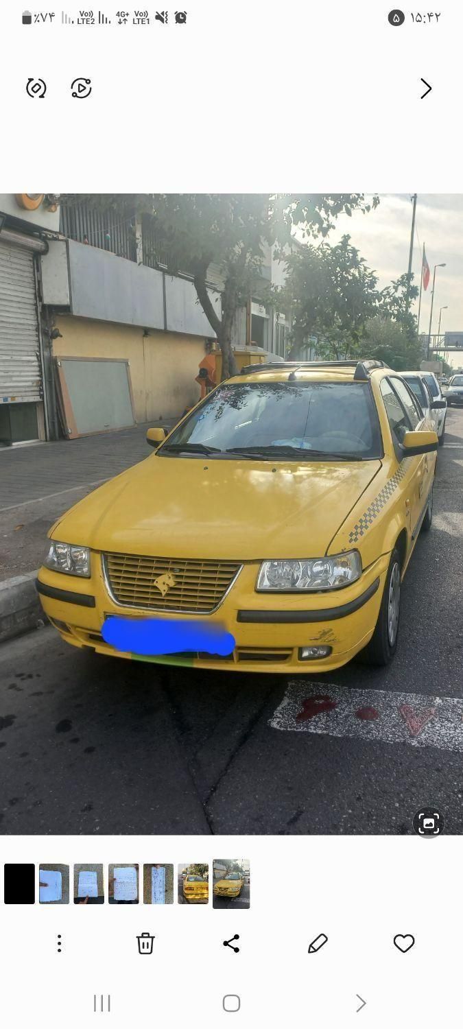 سمند LX EF7 دوگانه سوز - 1395