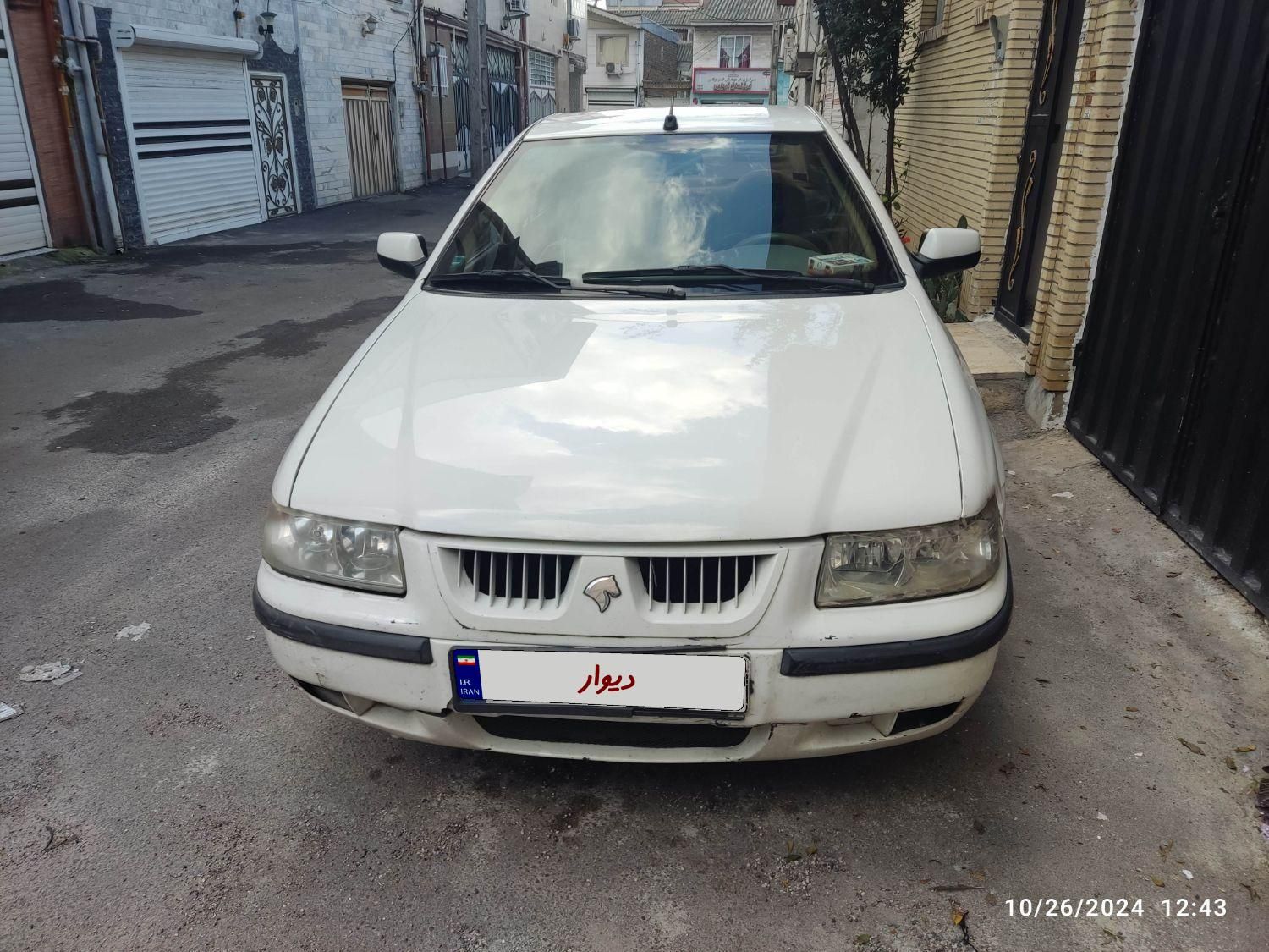 سمند LX EF7 دوگانه سوز - 1388