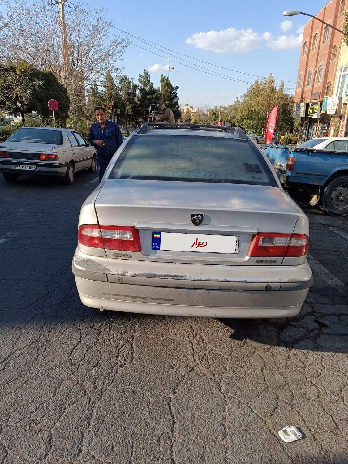 سمند LX EF7 دوگانه سوز - 1388