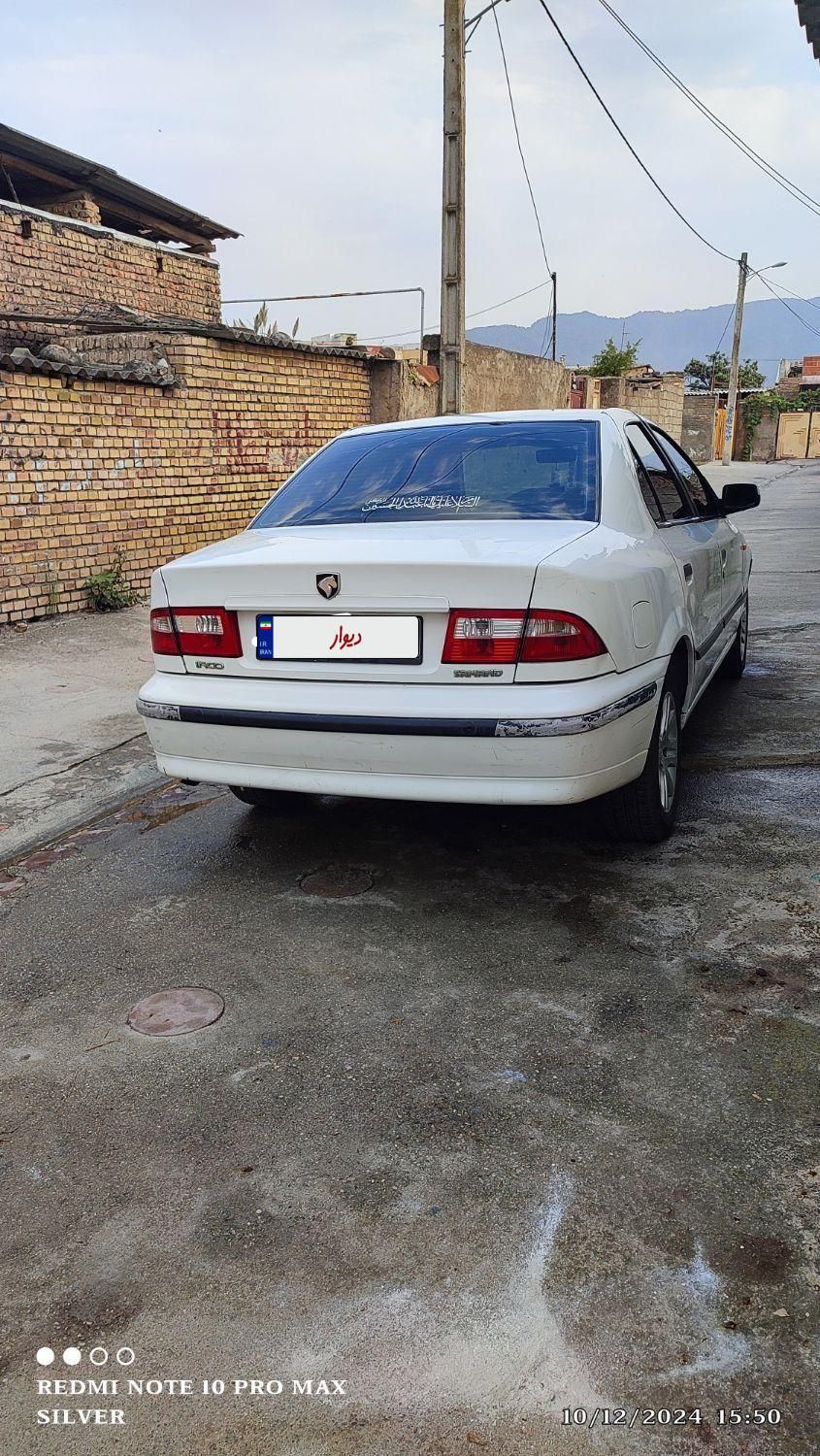 سمند LX EF7 دوگانه سوز - 1389